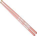 Vic Firth Kids Kids Drumstick with Wooden Drop Head Pink KIDSPINK