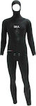 Dna Sports Raptor Full Diving Suit Shaved with Chest Pad for Spearfishing Black 3.5mm RPR3