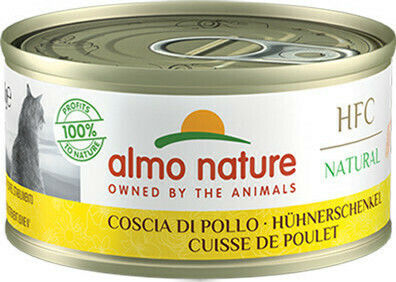 Almo Nature Hfc Natural Wet Food for Adult Cats in Cans with Chicken Grain-Free 70gr