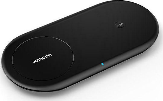 Joyroom Ασύρματος Φορτιστής (Qi Pad) 15W Μαύρος (JR-A26)