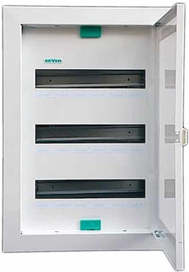 Geyer Atlas Walled 15-Elements Fuse Box with 3 Rows W419xH582xD94mm