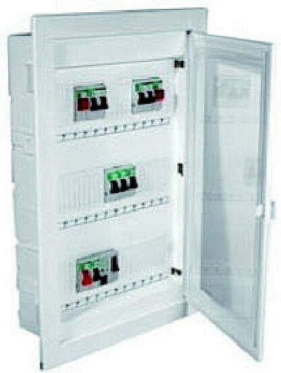 Geyer Hercule Tablou electric Încastrat, Montat, 3 Rânduri, 12 Elemente L296xA452xP90mm
