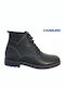 A162-302 Piele Negru Bocanci