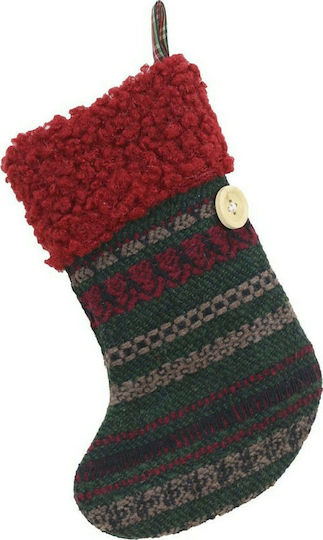 Weihnachtliche Dekorative Socke L14xH17cm. Bunt