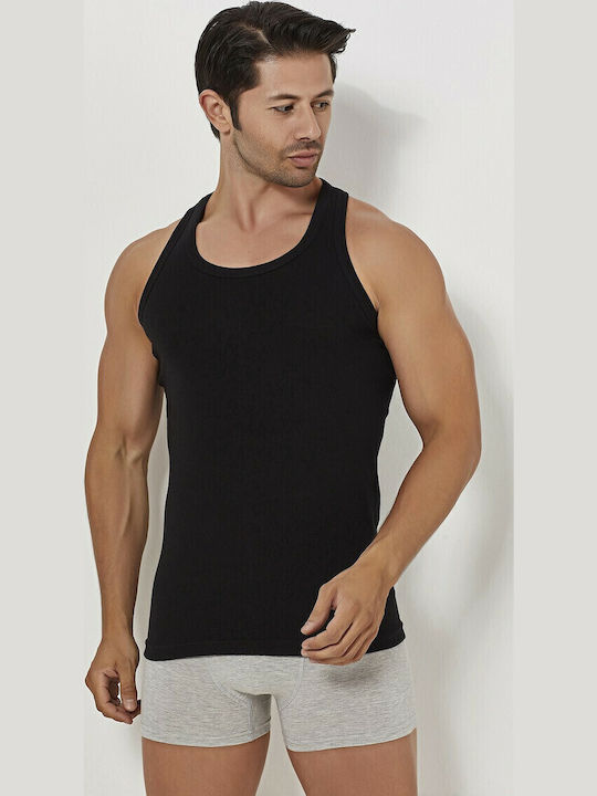Onurel Herren Unterhemden in Schwarz Farbe 1Pac...
