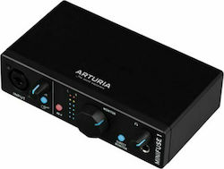 Arturia Minifuse 1 DJSCA420 Card de sunet comercial extern Conectivitate USB la PC Negru