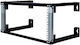 Lande Επιτοίχια Καμπίνα Rack 7U Ανοιχτού Πλαισίου 54x30x36.2cm Μαύρο LN-WF07U1930-BL-7U