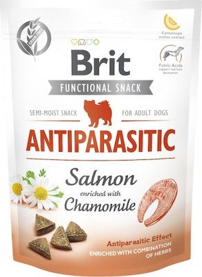 Brit Functional Snack Antiparasitic Salmon & Chamomile 150gr