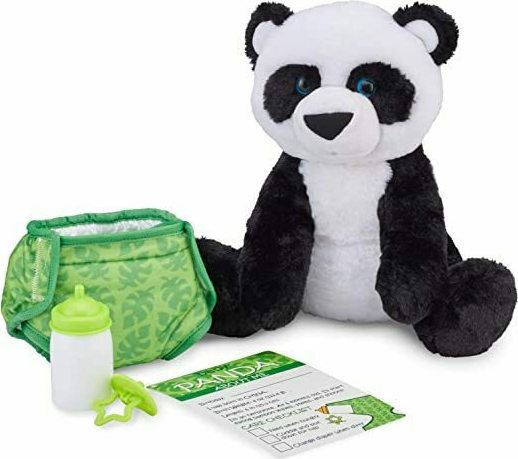 Melissa & Doug Plush Baby With Care Accessories Panda 27 cm
