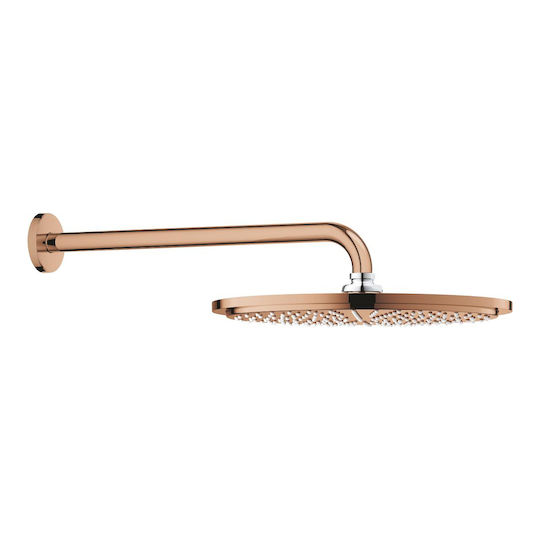 Grohe Rainshower Στρογγυλή Κεφαλή Ντουζ 31cm με Βραχίονα 38cm