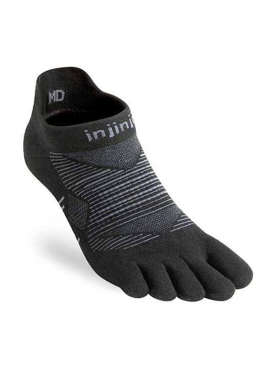 Injinji Original Running Socks Black 1 Pair