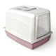 BigBuy Vicky Cat Toilet Closed with Filter Pink L54xW39cm