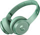 Fresh 'n Rebel Code ANC Wireless/Wired On Ear Headphones with 30 hours of Operation and Quick Charge Greeα 3HP3000MM