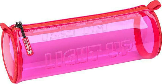 Brunnen Pencil Case Barrel Fluo Pink
