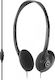 Defender Aura 101 Cu fir On Ear Căști Negre