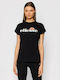 Ellesse Hayes Damen Sport T-Shirt Schwarz