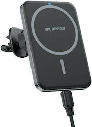 WK WP-U95 Handy-Halterung mit kabellosem Laden Schwarz