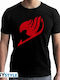Abysse Fairy Tail (Guild Insignia) T-shirt Black Cotton ABYTEX649