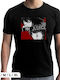 Abysse I Am Justice T-shirt Death Note Μαύρο Βαμβακερό