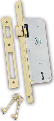 Martin Recessed Lock Mesoportas with Cylinder Gold