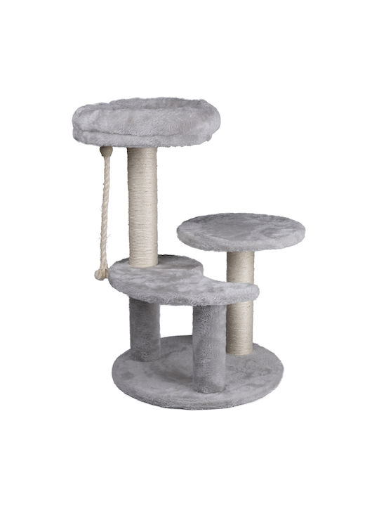 Bakaji Katzenbäume Gray 62x56x42cm