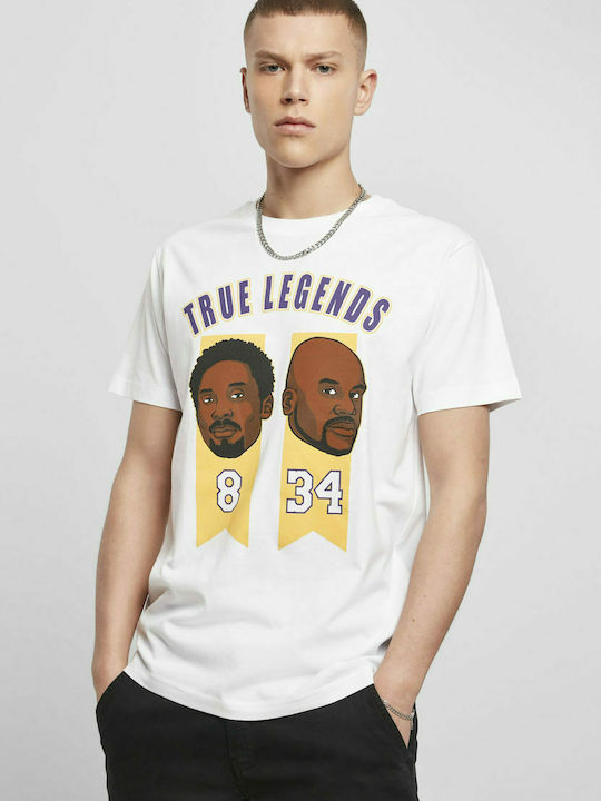 Mister Tee True Legends 2.0 T-shirt White Cotton MT1540-00220
