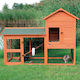 Trixie Natura Rodents Cage Cage with Enclosure for Small Animals 199x93x146cm