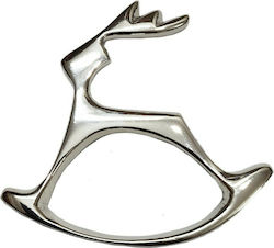 InTheBox Reindeer Serviettenring Metallisch Silber 6pcs