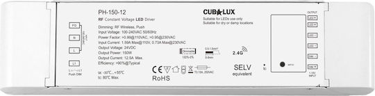 Cubalux Dimmable LED Power Supply IP20 Power 150W with Output Voltage 12V