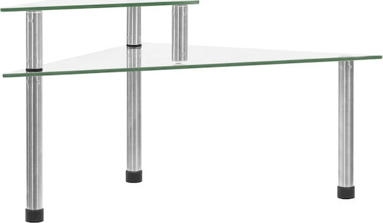vidaXL Suport Metalic De Masă 49.5x35x19cm Argintiu