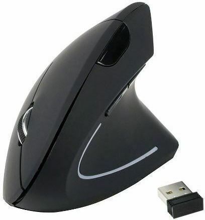 Equip Wireless Ergonomic Vertical Mouse Black