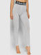 Frauen Lang Leggings Hochgeschnitten Gray