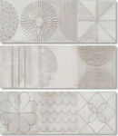 Κολοσσός Atico Decor 93139028 Placă Perete Bucătărie / Baie Ceramic Mat 90x33cm Gris