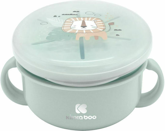 Kikka Boo Παιδικό Μπωλ Φαγητού από Σιλικόνη Savanna Mint