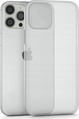 Tech-Protect Ultraslim Umschlag Rückseite Silikon Transparent Matte (iPhone 13 Pro)