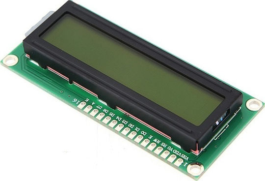 Waveshare Display 16x2 Character LCD 3.3V Yellow