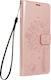 Forcell Mezzo Brieftasche Synthetisches Leder Tree Rose Gold (iPhone 13)