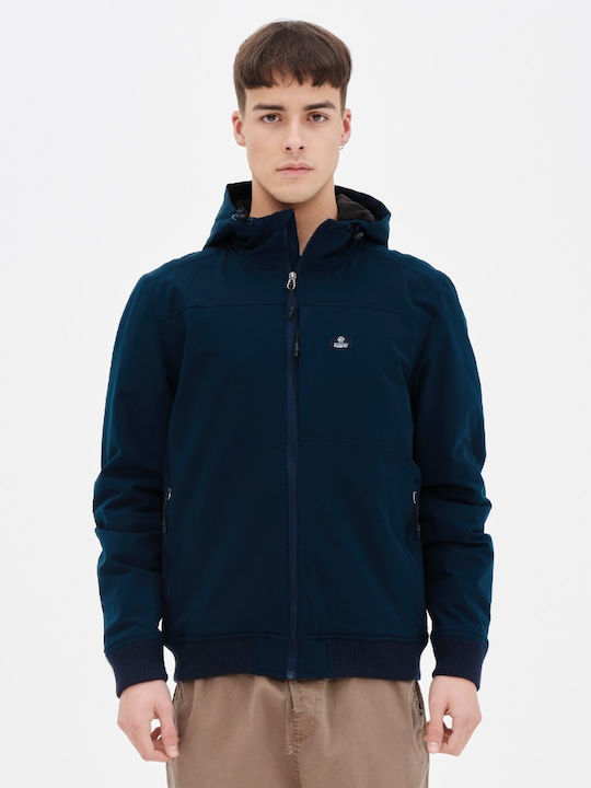 Basehit Winter Jacket Bomber Windproof Navy Blue