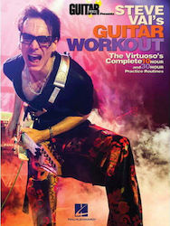 Hal Leonard Steve Vai - Guitar Workout Carte de teorie pentru Chitara