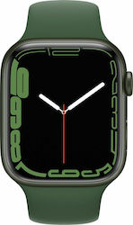 Apple Watch Series 7 Aluminium 41mm Waterproof with Heart Rate Monitor (Green)
