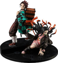 Megahouse Demon Slayer Kimetsu no Yaiba: Tanjiro & Nezuko Φιγούρα ύψους 17εκ.