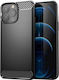 Powertech Back Cover Σιλικόνης Μαύρο (iPhone 13 Pro Max)