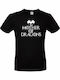 B&C Game of Thrones - Mother of Dragons T-shirt σε Μαύρο χρώμα