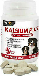 VetIQ Kalsium Plus Tablets for Dogs 60 tabs