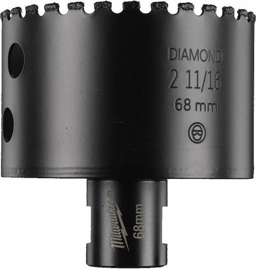 Milwaukee Διαμαντοκορώνα Ξηρής Κοπής με Διάμετρο 68mm για Μέταλλο και Πλακάκι 400gr