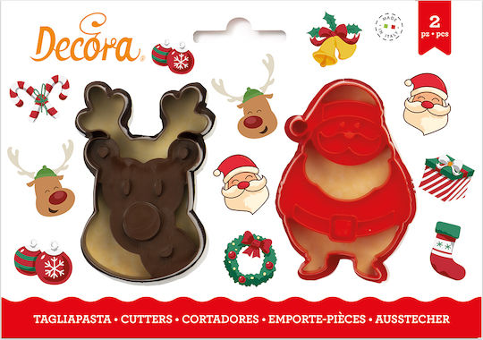 Decora Формички За Бисквитки Пластмасови 2 Бройки