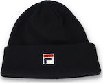 FILA Beanie Unisex Σκούφος με Rib Πλέξη σε Μαύρ...
