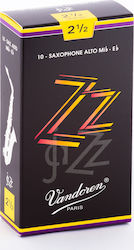 Vandoren Alto Sax ZZ Reeds Strength 2.5