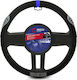 Sparco Husă Volan Auto cu Diametru 36-38cm. Sintetic Negru