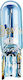 Hella Lamps Car Halogen 12V 1.2W 1pcs